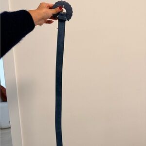 Sezane Navy Blue Belt